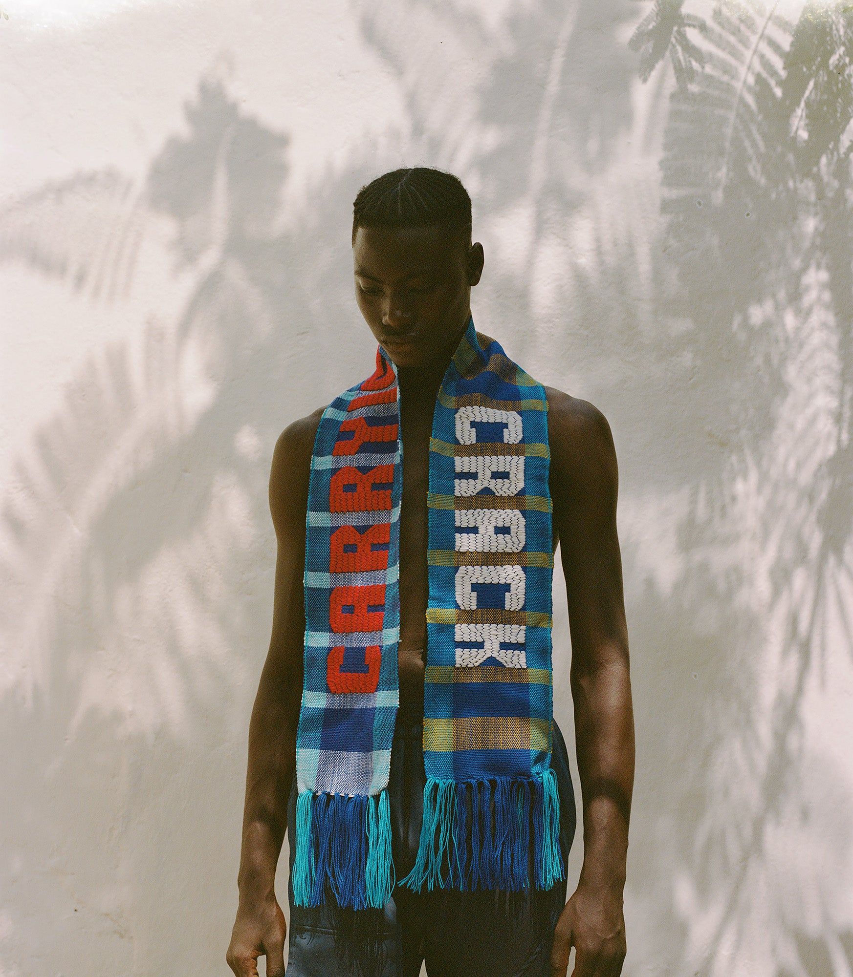 Crack Magazine x Carrying Colour - Woven Scarf